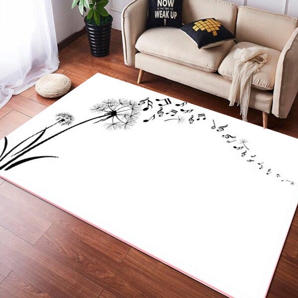 1 Piece Living Room Rug Simple Anti-Slip Nordic Style Carpet multicolour 40*60(W*L)cmcm  - Image 4