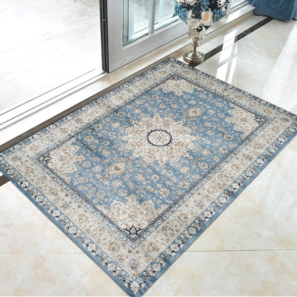 1 Piece Living Room Rug European Style Anti-slip Carpet multicolour 60*90(W*L)cmcm  - Image 3