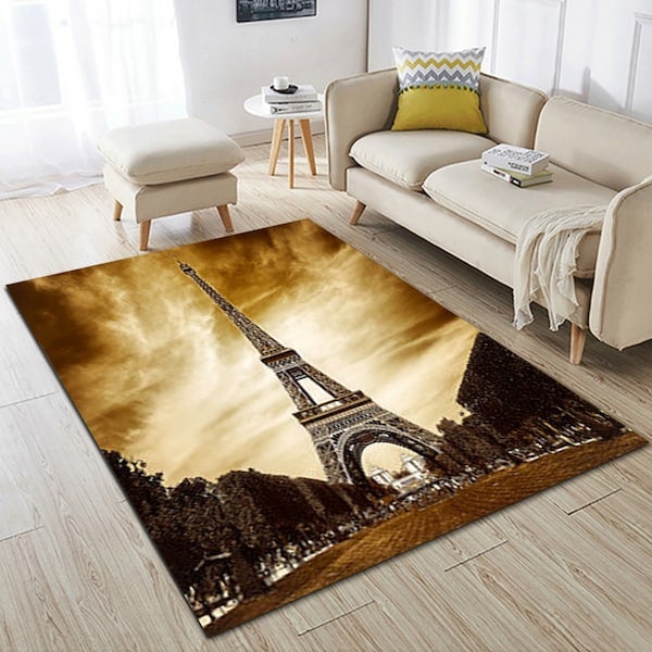 1 Piece Rug Anti-Skidding Building Print Soft Living Room Bedroom Floor Mat multicolour 40*60(W*L)cmcm - Image 2