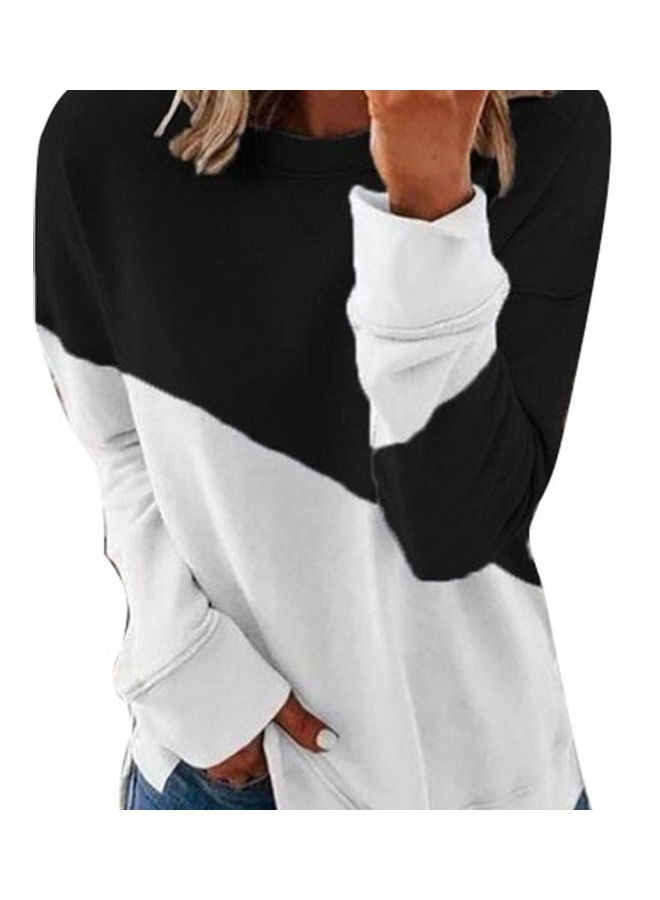 Long Sleeves Top Black - Image 1