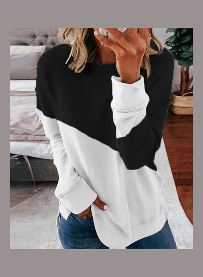 بلوزة بأكمام طويلة رمادي - Image 4