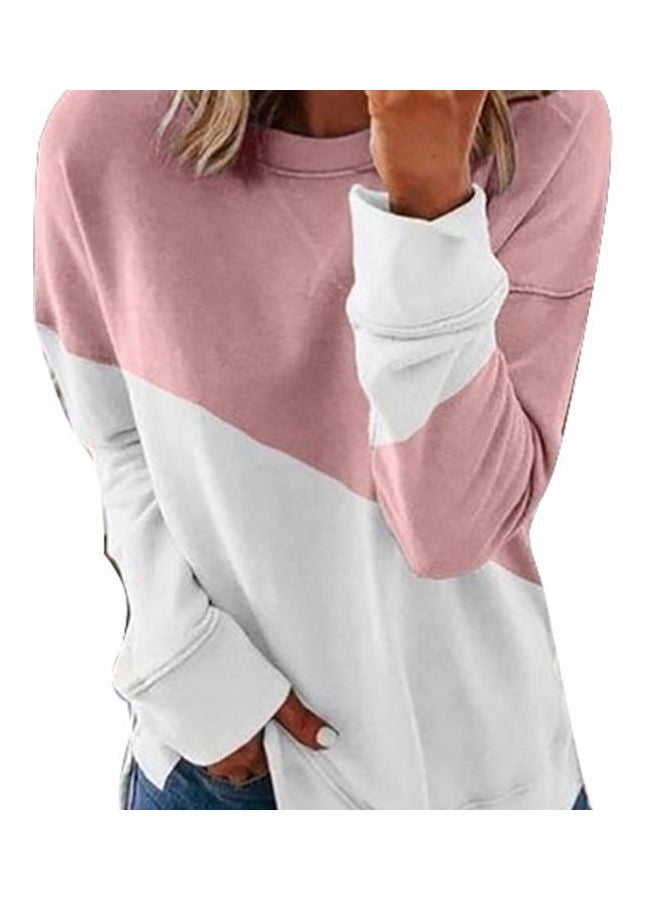 Long Sleeves Top Pink - Image 1