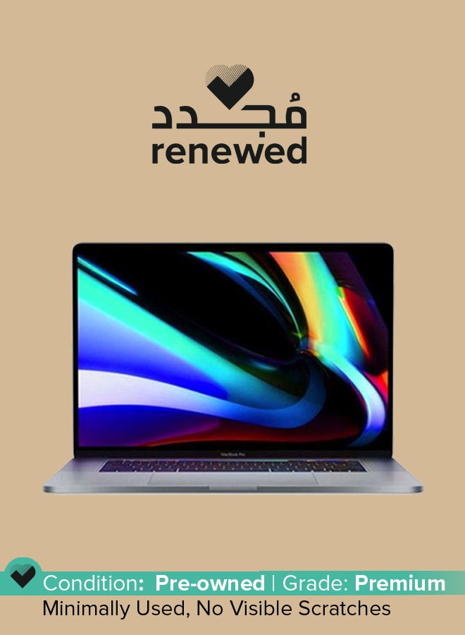Renewed - Macbook Pro With Touch Bar And Touch ID, 13.3-Inch Display, Core i5, 8th Generation,1.4 Ghz Quad Core Processor/8GB RAM/512GB SSD/Intel Iris Plus Graphics 645/Retina Display, English Keyboard-2020 Silver