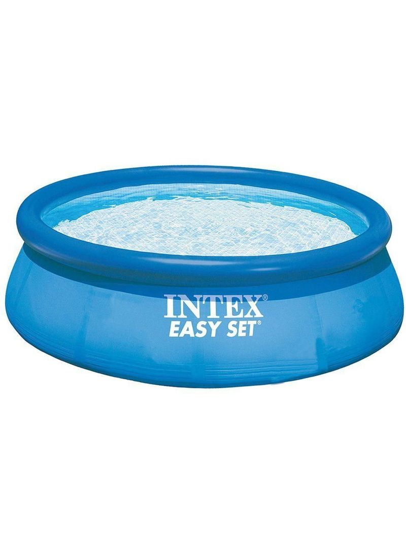 INTEX - 2-Piece Easy Set Inflatable Round Swimming Pool With Filter Pump 366x76cm - Image 1
