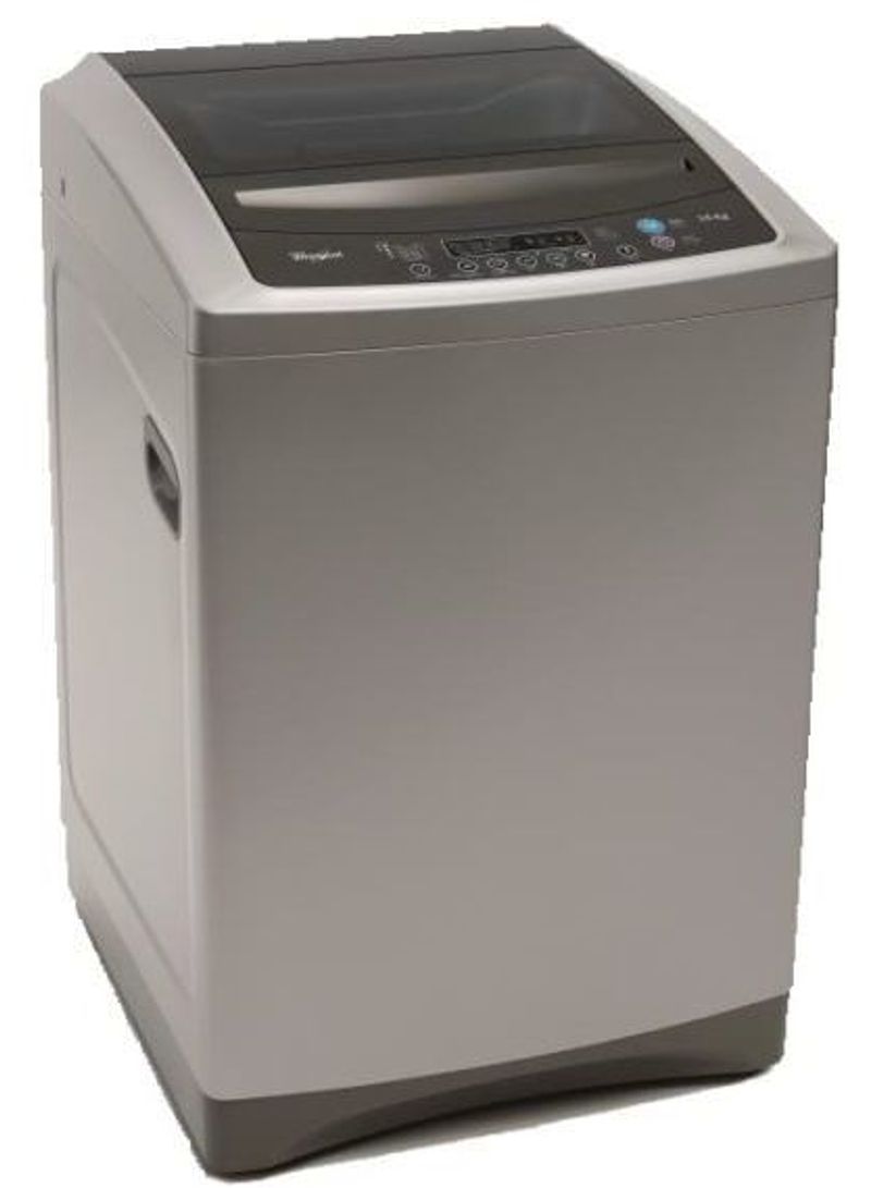 ويرلبول غسالة أوتوماتيكية بالكامل ذات تحميل علوي WTLA1000SL أسود/ فضي