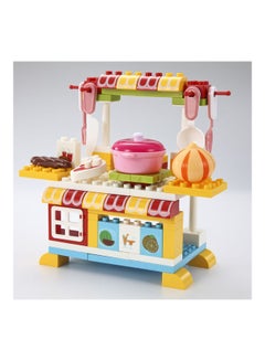 Shuer 81 Piece  Building Blocks Children's Simulation Kitchen Set  - Image 2