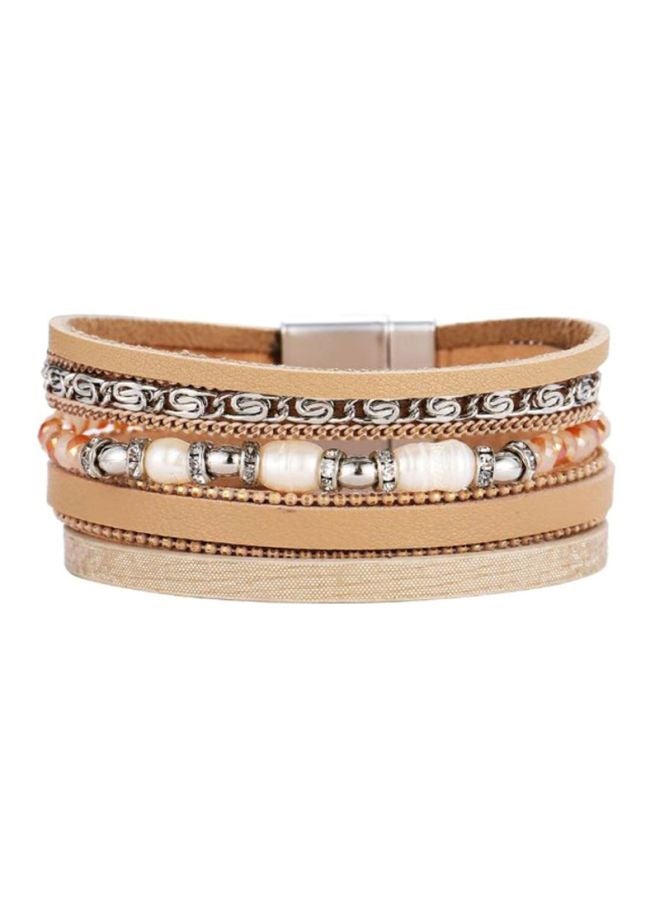 Sharpdo Multi-Layer Wrap Magnet Buckle Bracelet  - Image 1