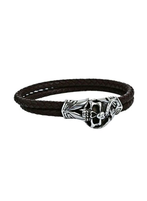 Skull Design Wrap Bracelet