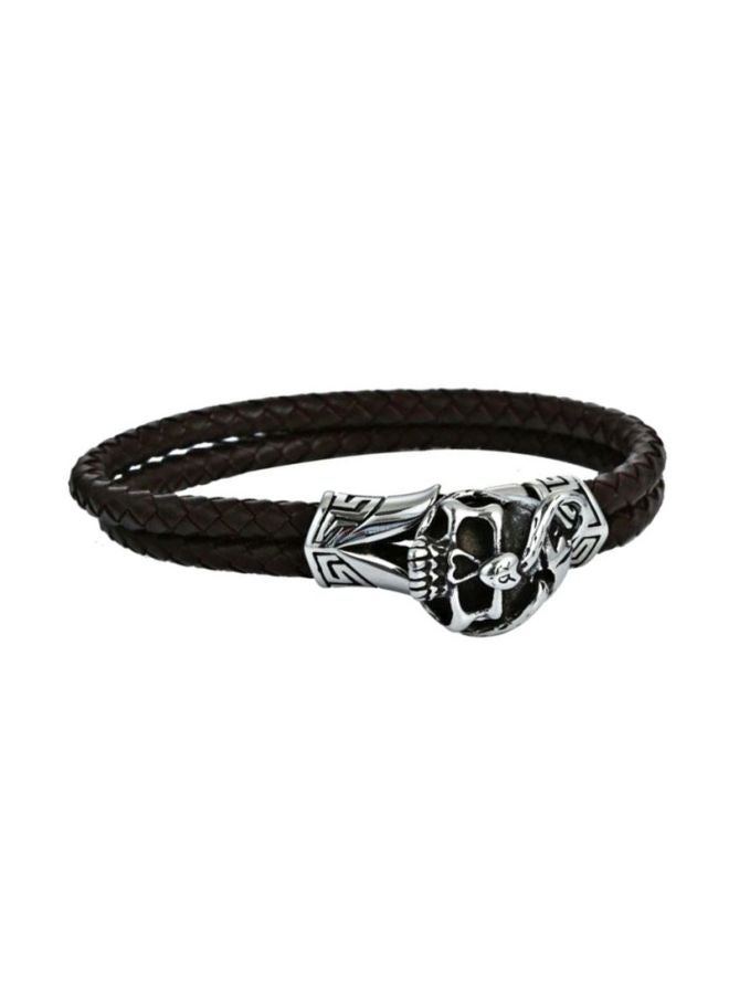 Sharpdo - Skull Design Wrap Bracelet - Image 1