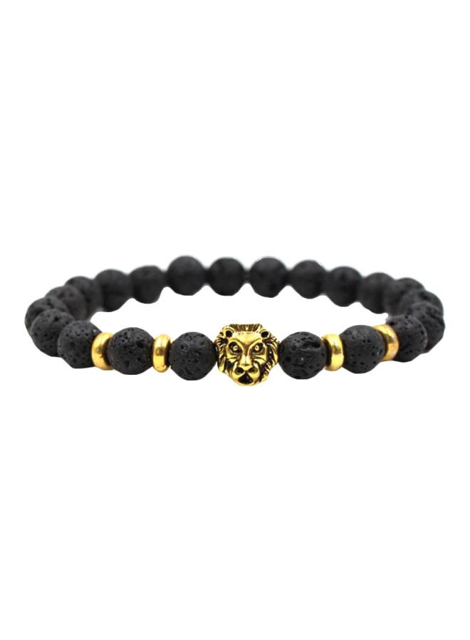 شاربدو سوار مطاطي عصري مزين بخرز