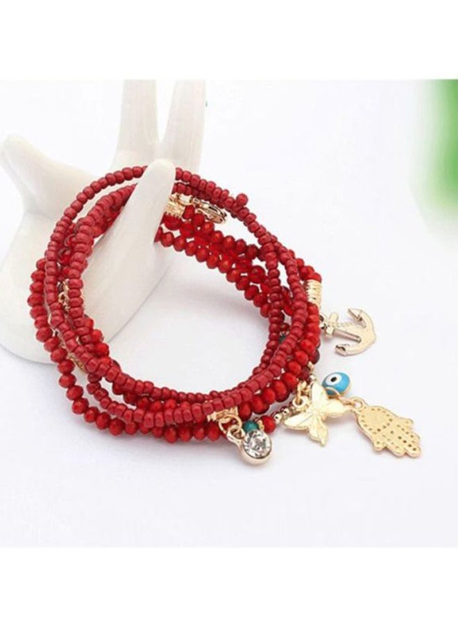 Sharpdo Pendant Beaded Bracelet - Image 3