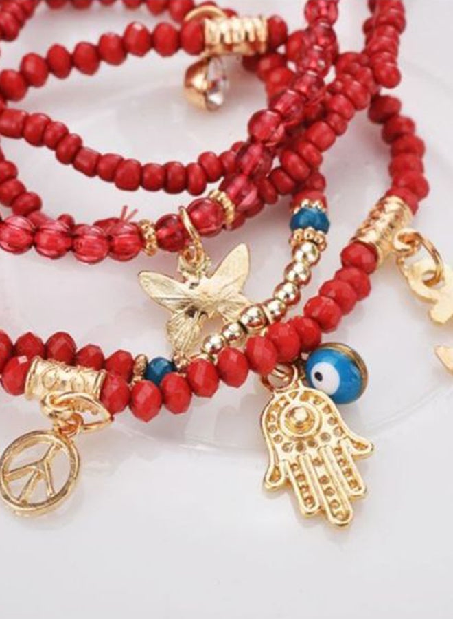 Sharpdo Pendant Beaded Bracelet - Image 4