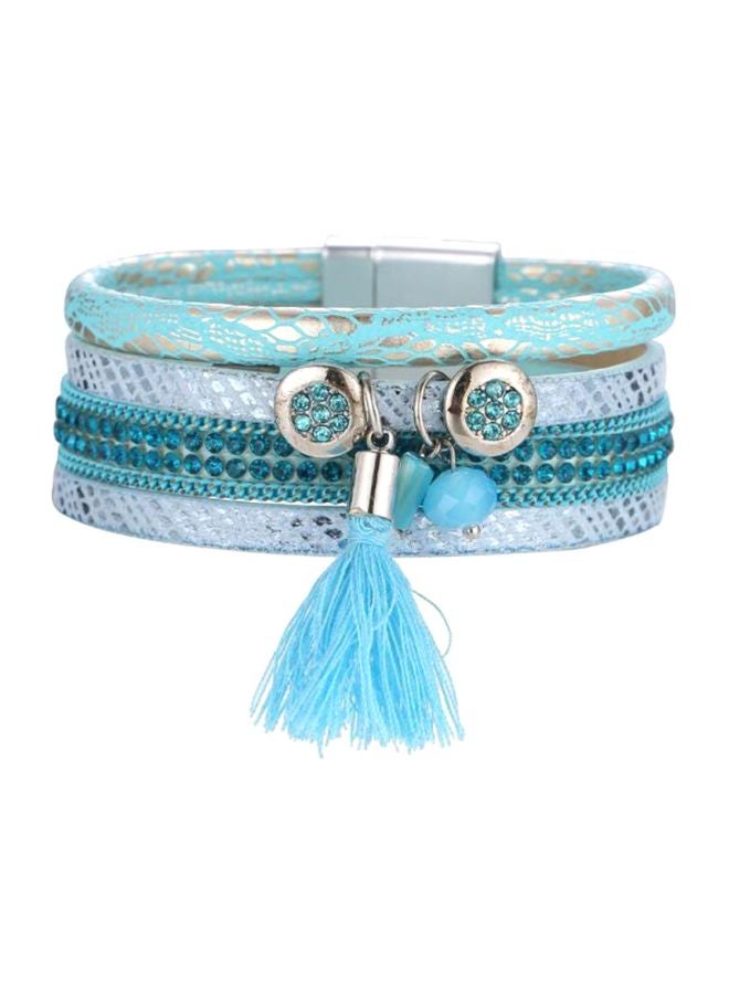 شاربدو سوار متعدد الطبقات بإبزيم مغناطيسي ومرصع بالأحجار - Image 1