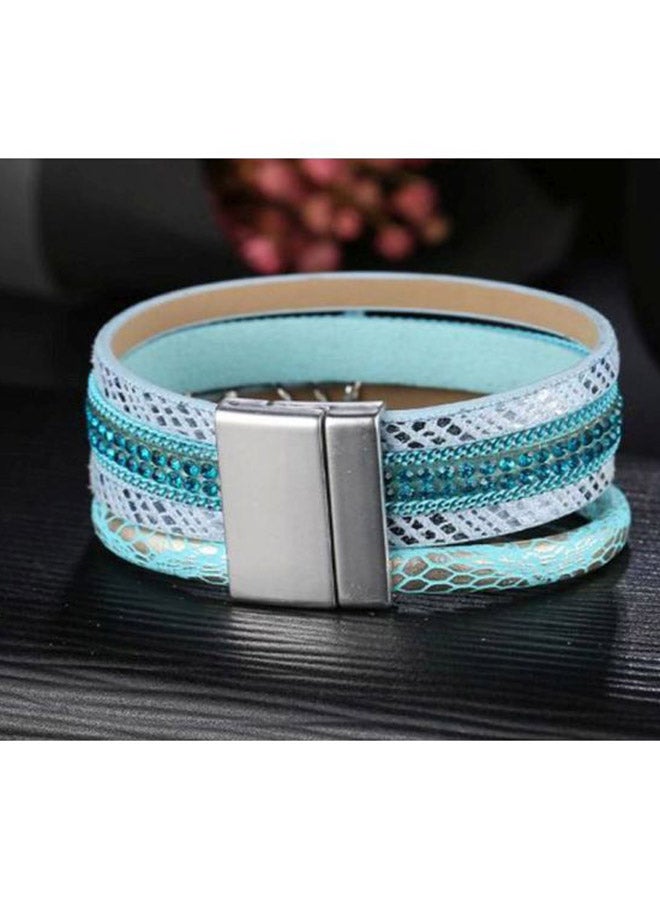 شاربدو سوار متعدد الطبقات بإبزيم مغناطيسي ومرصع بالأحجار - Image 2