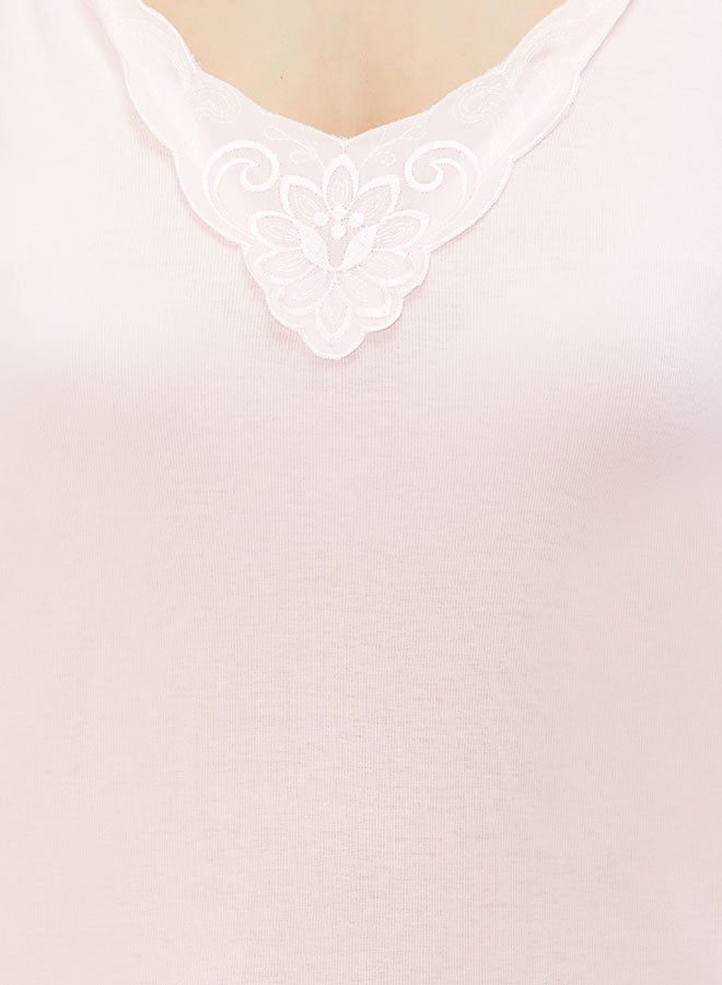 BYC Ladies Cotton Camisole Light Pink - Image 5