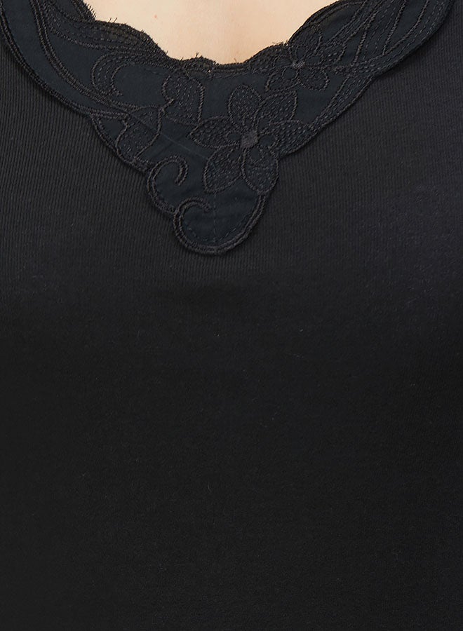 BYC Cotton Camisole Black  - Image 4
