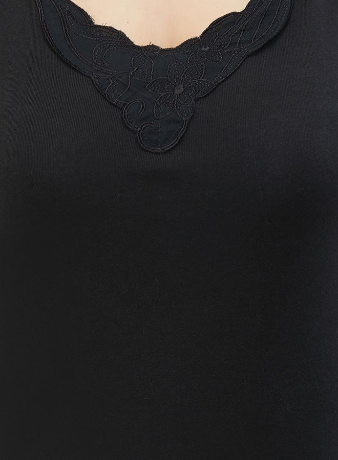 BYC Cotton Camisole Black - Image 5