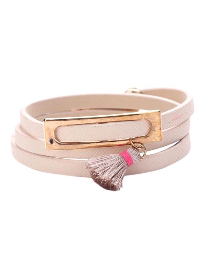 Multi-Layer Tasseled Bracelet