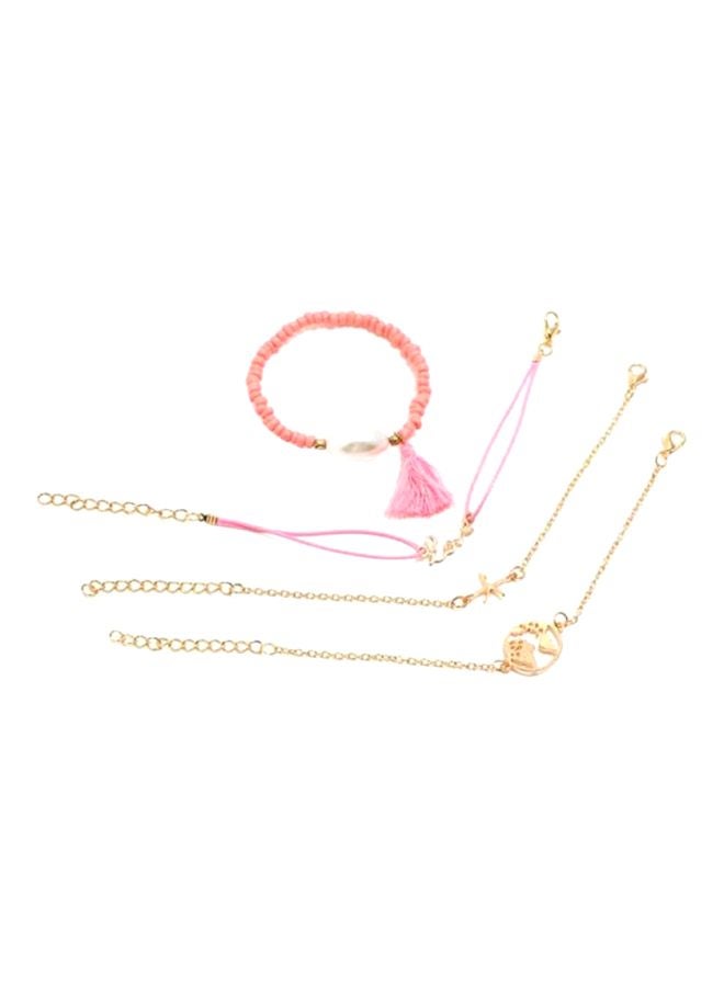 شاربدو مجموعة سوار عصري من 4 قطع