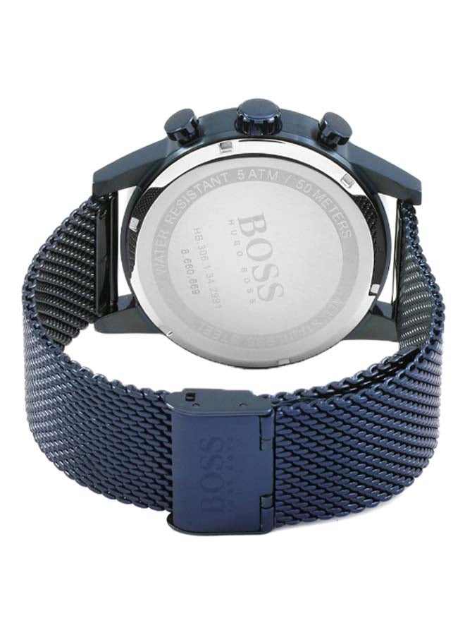 HUGO BOSS Men's Navigator Chronograph Wrist Watch 1513538  - Image 4