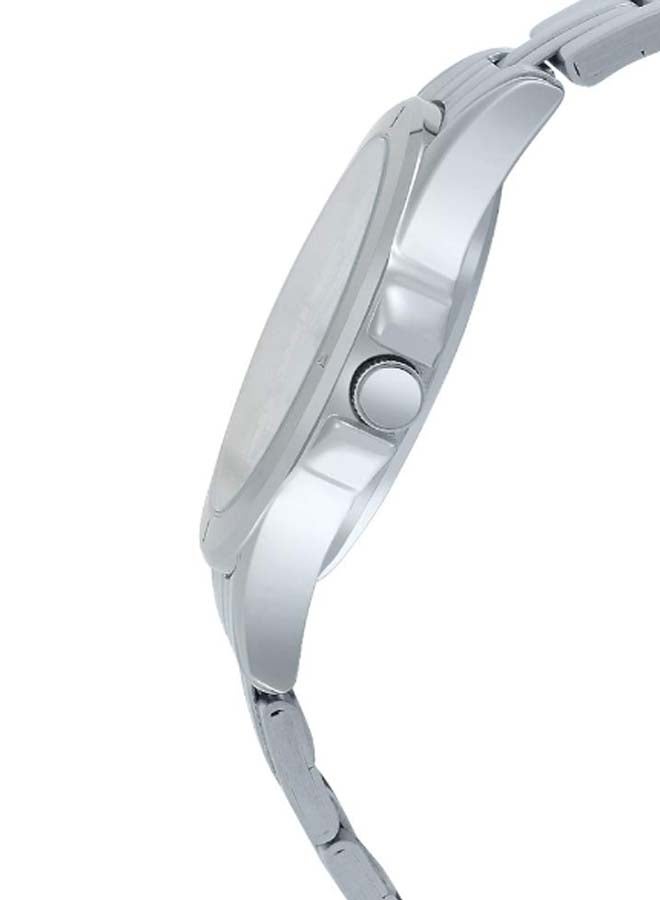 CASIO Men's Enticer Stainless Steel Analog Wrist Watch MTP-1214A-2AVDF - 40 mm - Silver - Image 2