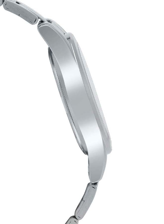 CASIO Men's Enticer Stainless Steel Analog Wrist Watch MTP-1214A-2AVDF - 40 mm - Silver - Image 4