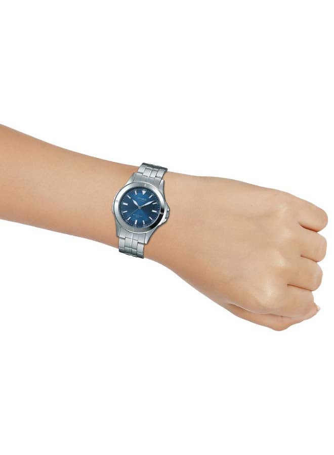 CASIO Men's Enticer Stainless Steel Analog Wrist Watch MTP-1214A-2AVDF - 40 mm - Silver - Image 5