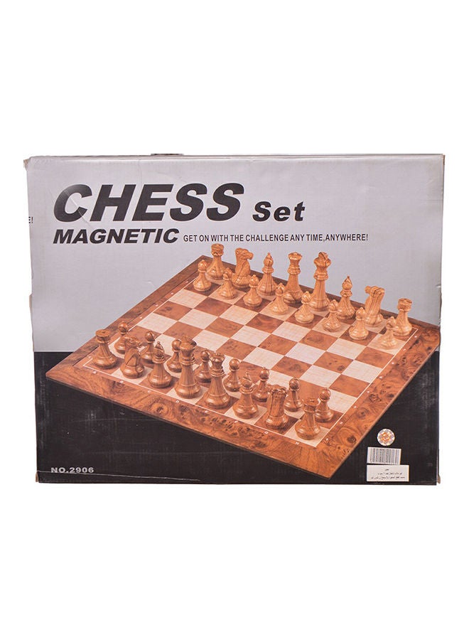 Magnetic Chess Board Playset
