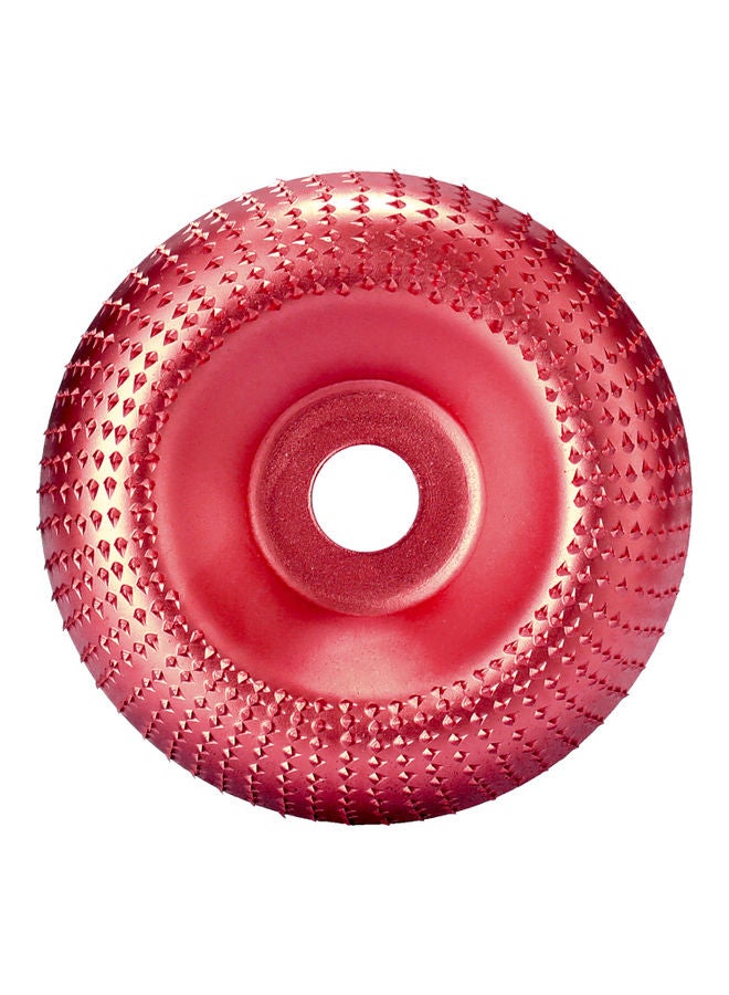 Steel Wood Angle Grinding Wheel Wine Red