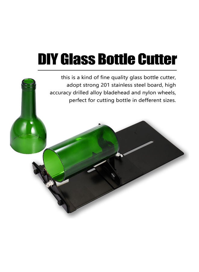 Adjustable Bottle Cutter Black