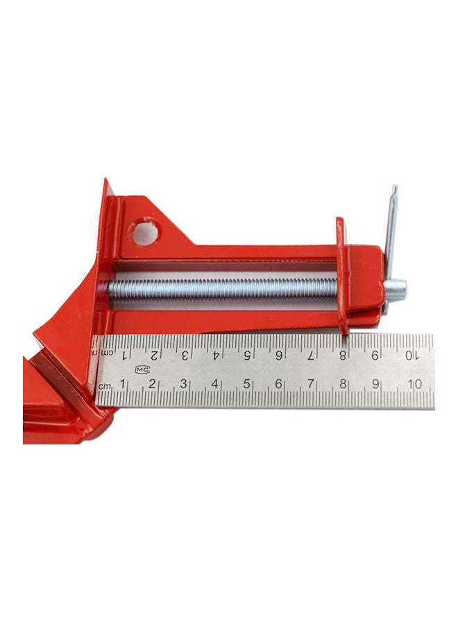 Right Angle Picture Frame Corner Clamp Woodworking Tool Red/Silver 20x5x15cm  - Image 2