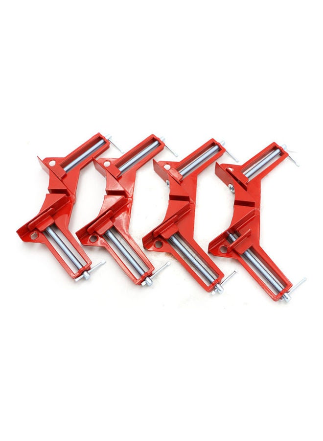 Right Angle Picture Frame Corner Clamp Woodworking Tool Red/Silver 20x5x15cm  - Image 5