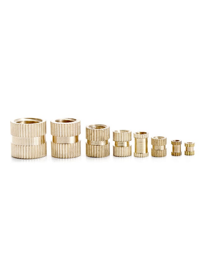 210 Pieces Brass Nuts multicolour 17.5x2.2x10.3cm - Image 3