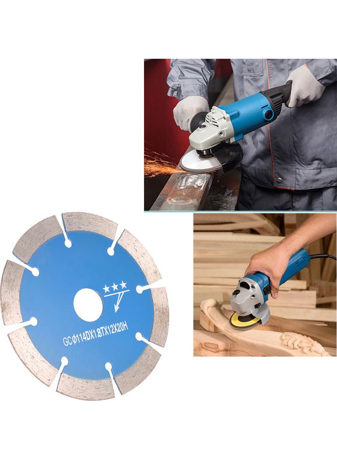 Generic Dry Cutting Diamond Saw Bit Blue 11.4x0.3x11.4cm  - Image 4