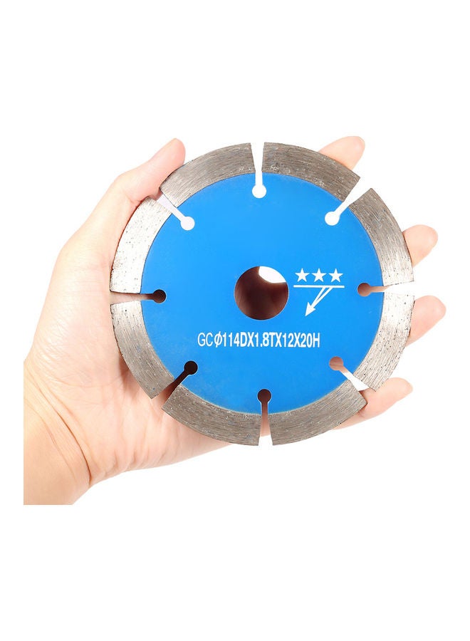 Generic Dry Cutting Diamond Saw Bit Blue 11.4x0.3x11.4cm  - Image 2