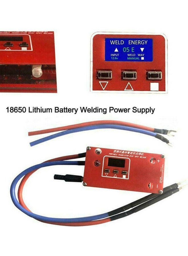 Generic - Portable Mini Welding Machine Red 10 x 4 x 8cm - Image 1