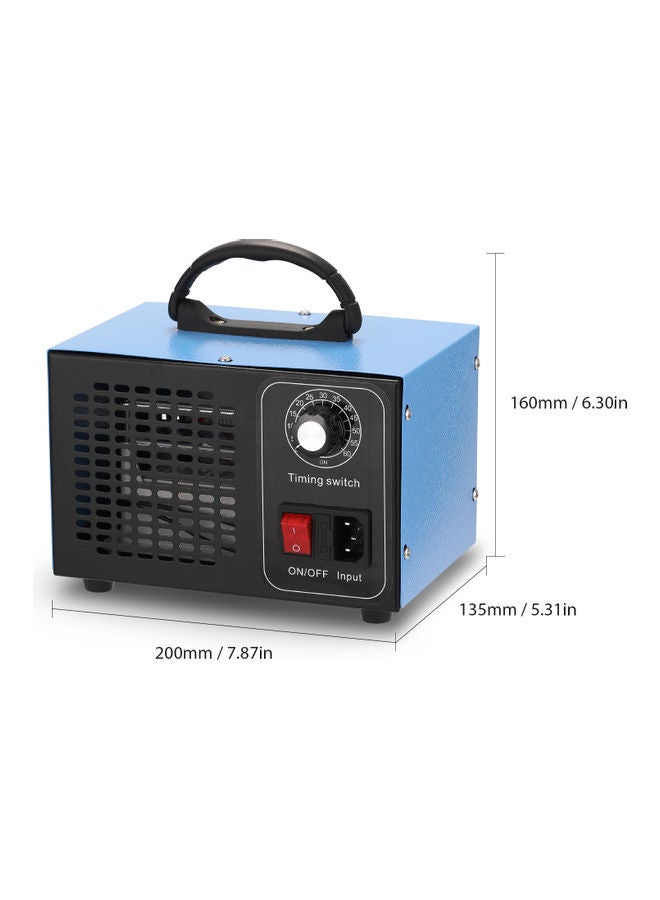 مولد أوزون محمول لتنقية الهواء متعدد الألوان 28.5x17.5x19سم - Image 5