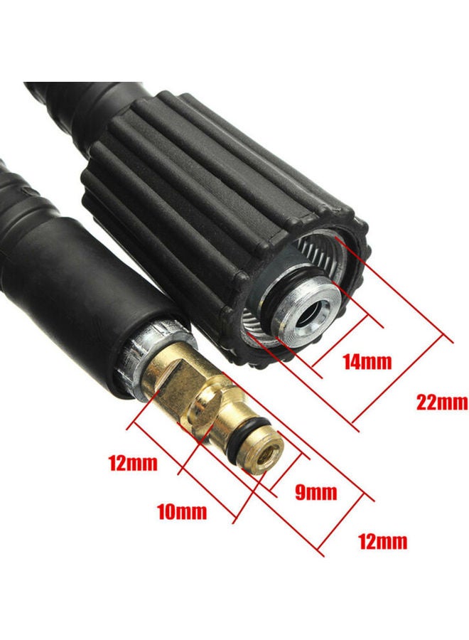 Washer Hose Black 25 x 6 x 25cm - Image 3