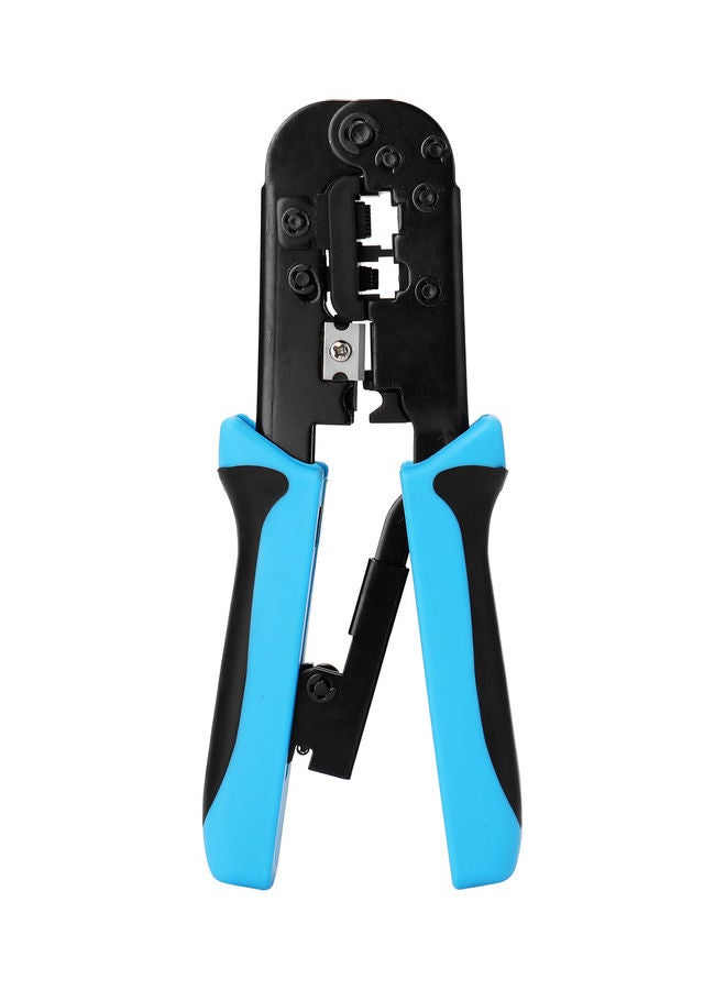 Generic Network Cable Crimping Pliers Tools Blue/Black 26x3x10.5cm  - Image 1
