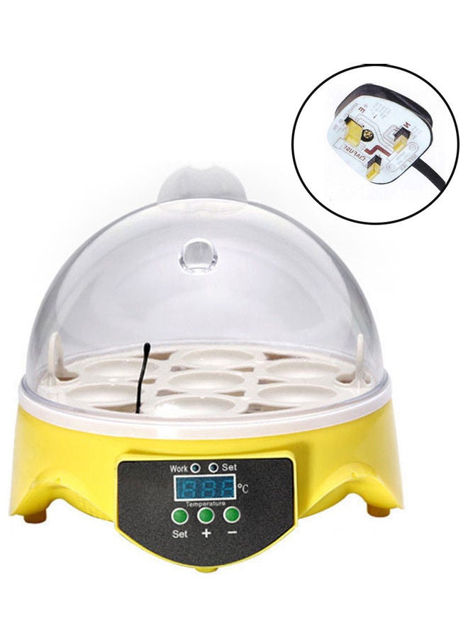 Household 7 Eggs Digital Incubator Multicolour 20 x 20 x 20cm - Image 1