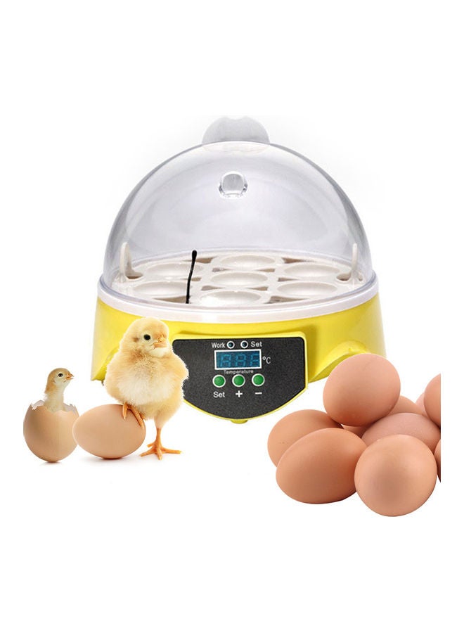 Household 7 Eggs Digital Incubator Multicolour 20 x 20 x 20cm - Image 2
