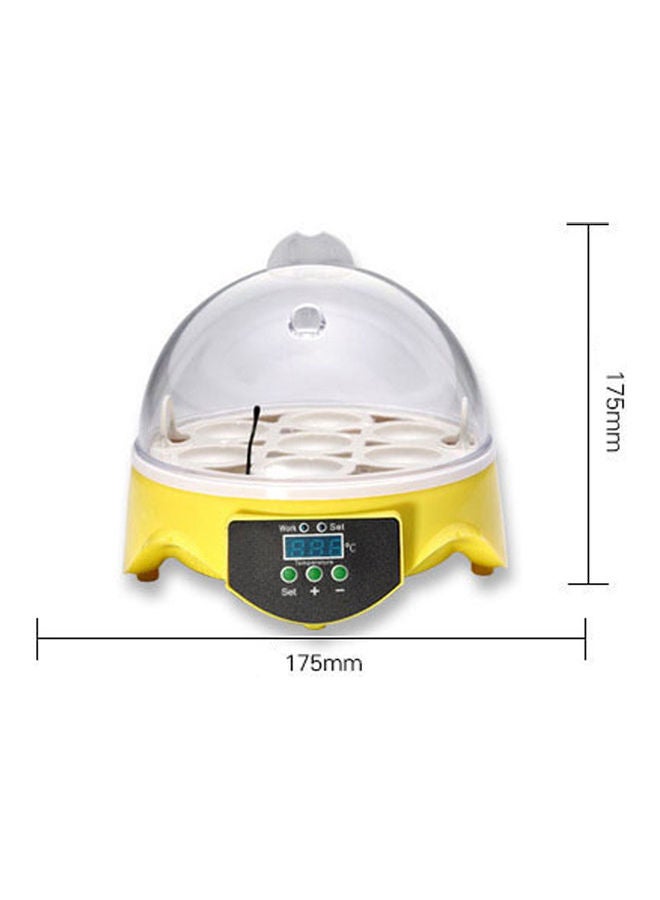 Household 7 Eggs Digital Incubator Multicolour 20 x 20 x 20cm - Image 4