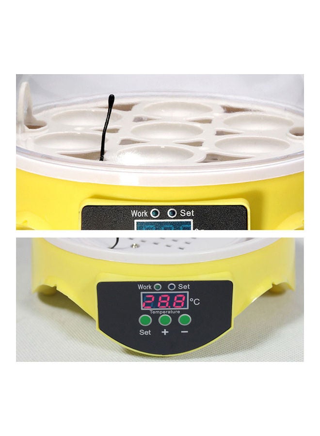 Household 7 Eggs Digital Incubator Multicolour 20 x 20 x 20cm - Image 5