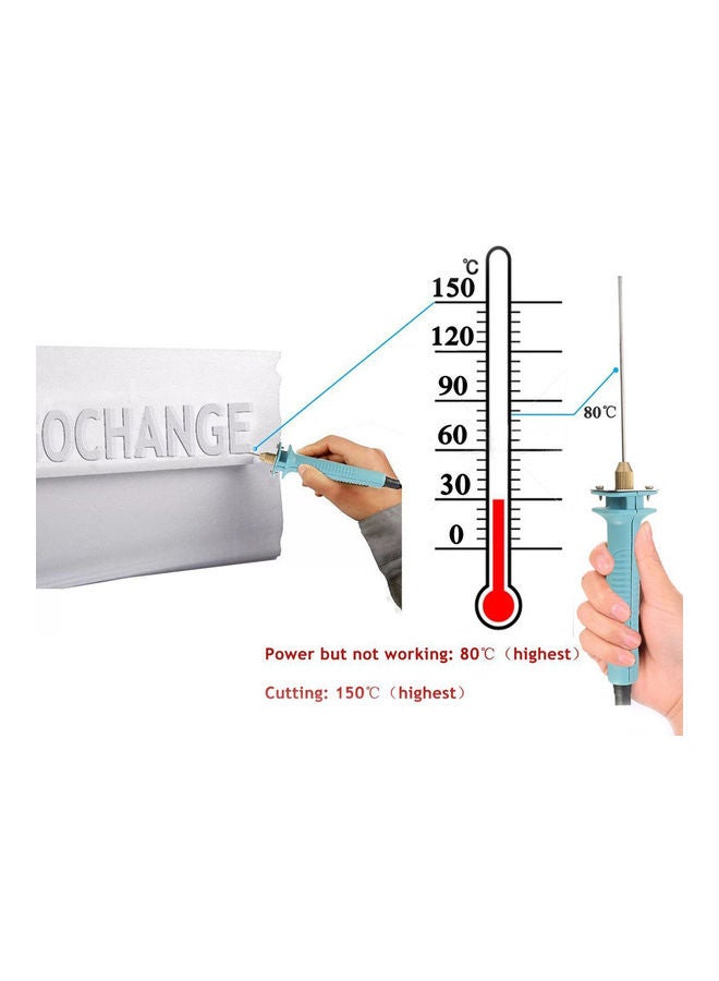 Hot Wax Cutting Pen Machine Blue/Black 26x5x7cm - Image 5