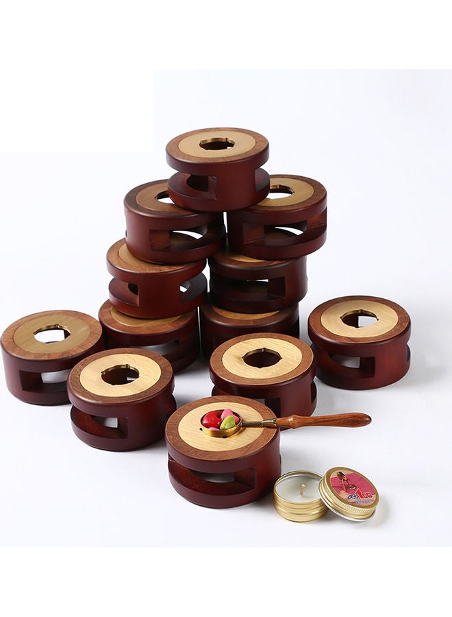 Wax Seal Furnace Melting Furnaces Wax Melting Pot Brown 7.5x4x7.5cm  - Image 5