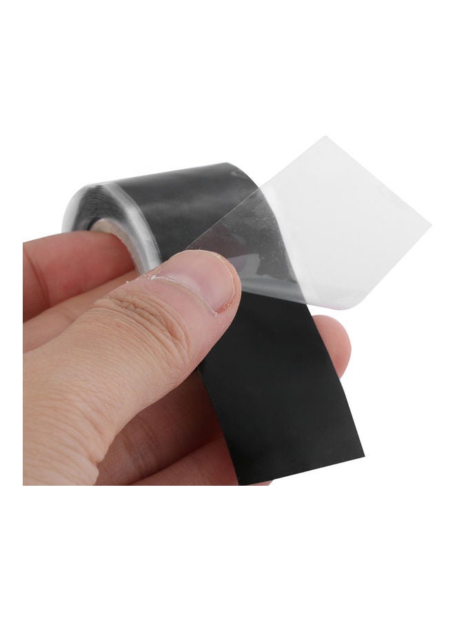 Waterproof Self-adhesive Silicone Tapes Black 7.5x2x7.5cm - Image 2