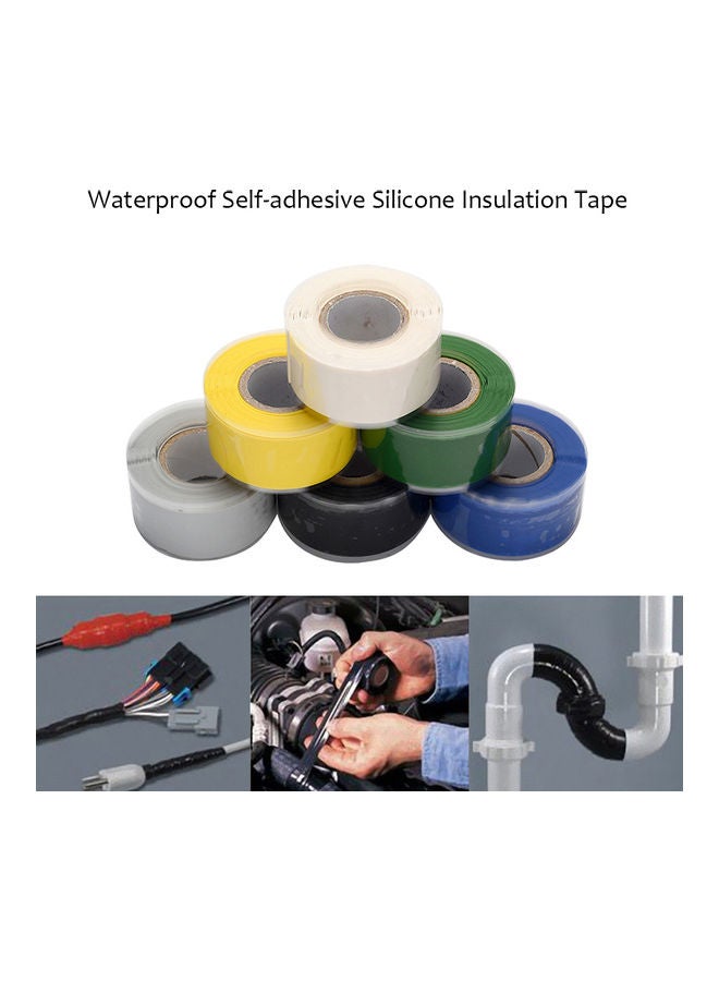 Waterproof Self-adhesive Silicone Tapes Black 7.5x2x7.5cm - Image 5