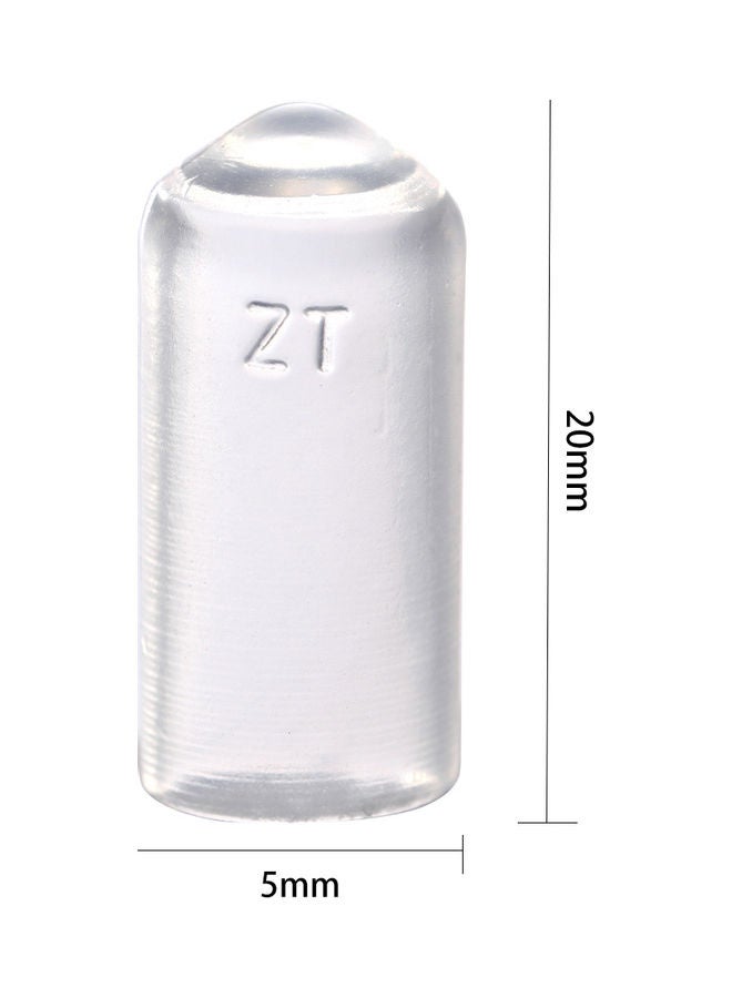 Generic - 10-Piece Transparent Airbrush Cap Spray Bottle multicolour 8x1x6cm - Image 1