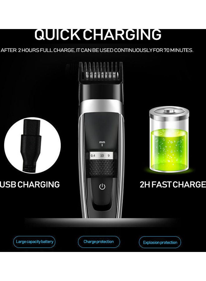 Professional Hair Styling Tools Black 17x6.5x8cm - Image 2