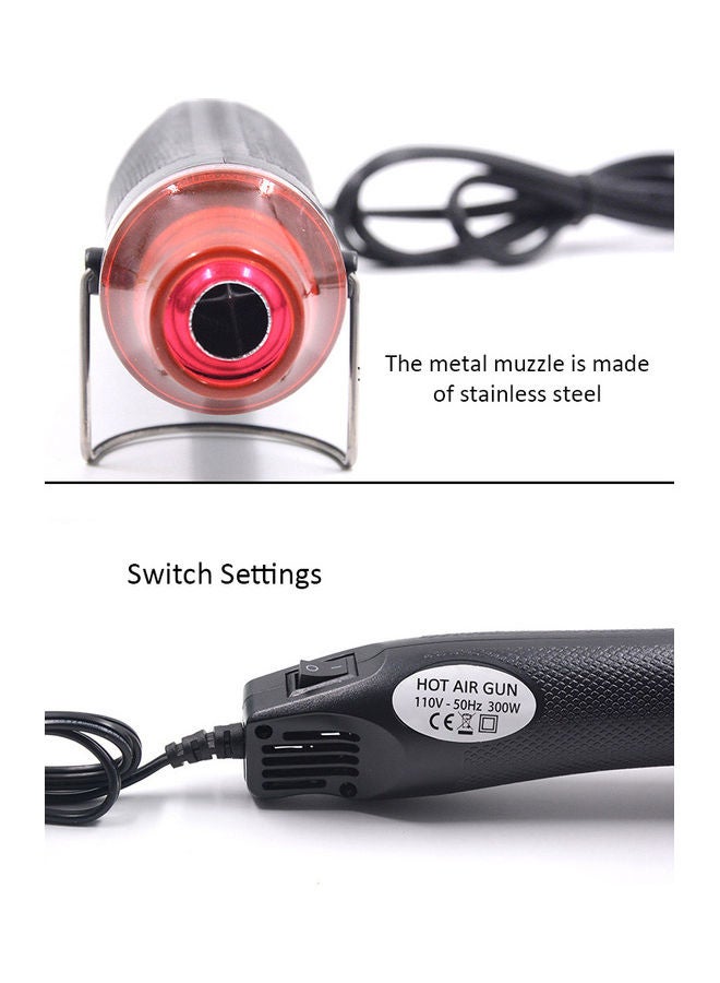 Multifunctional Handheld DIY Air Heater White / Blue 26x5.5x8.5cm - Image 3